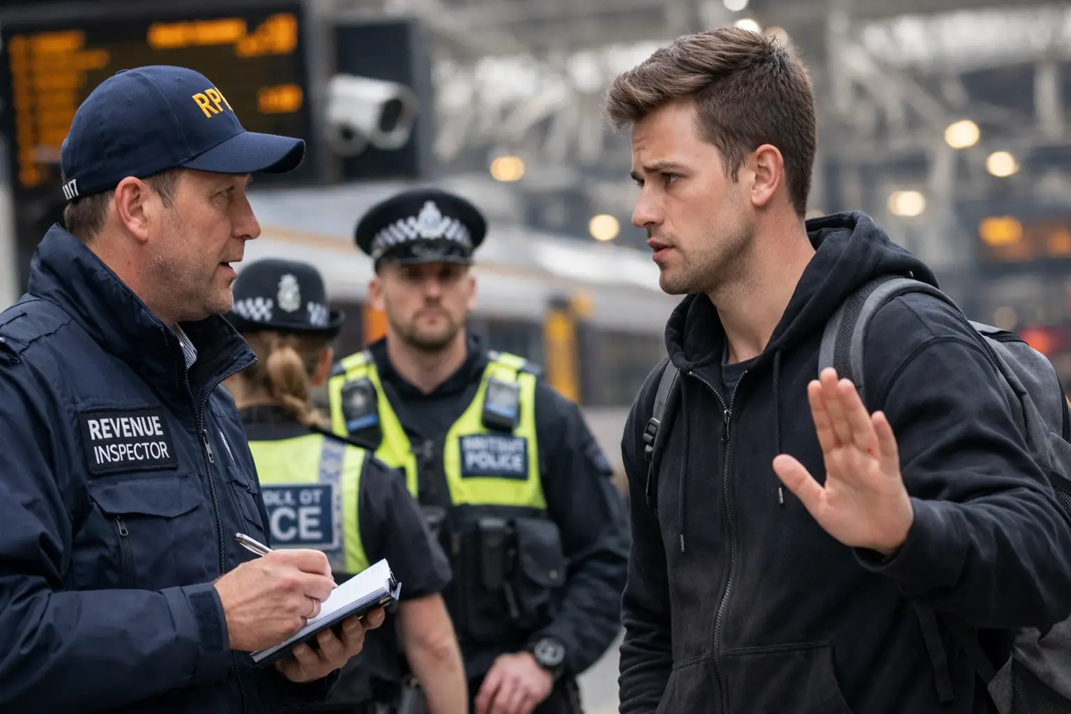 Can You Walk Away From a Transport Revenue Inspector?